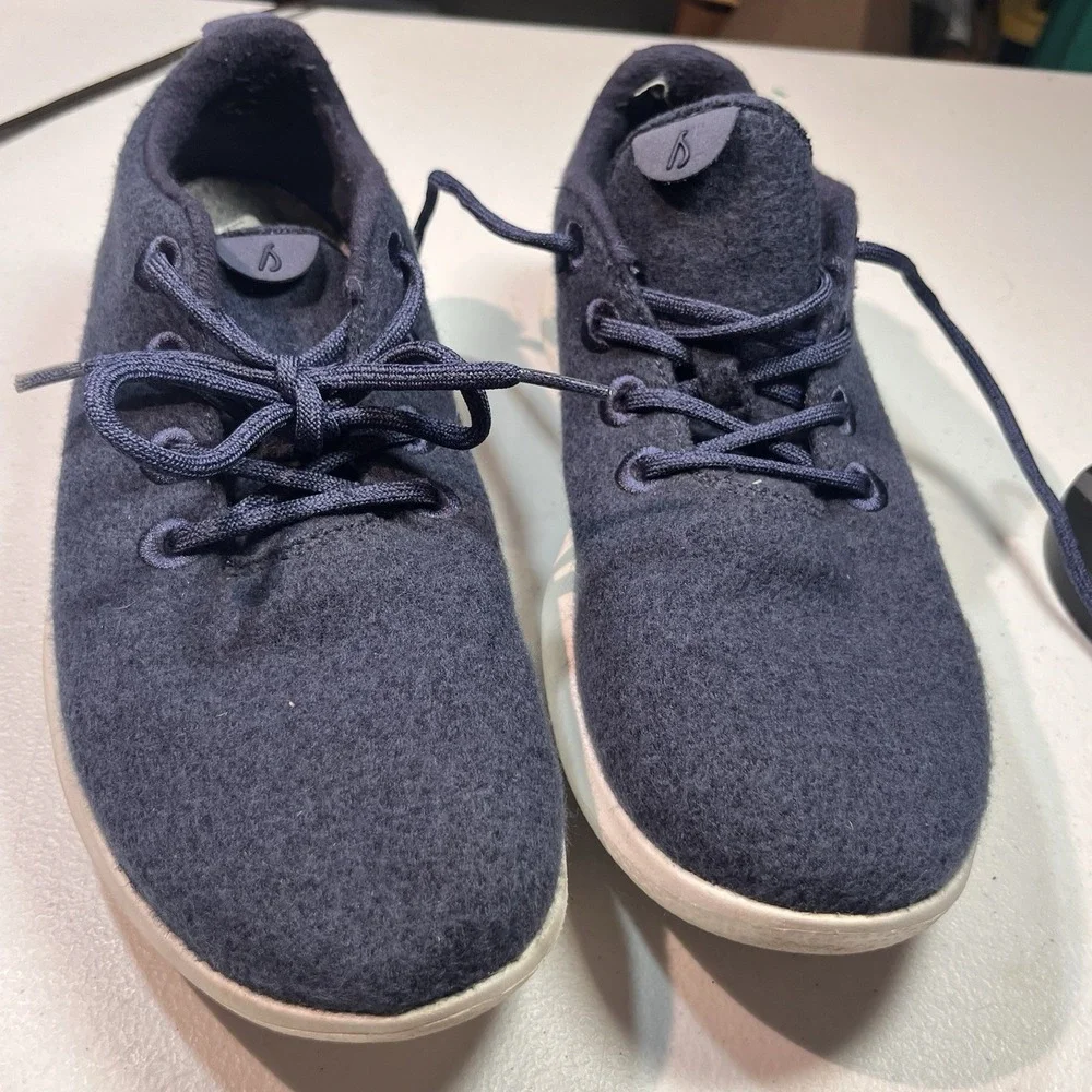 Allbirds Men's Shoes Size 10‎ Merino Wool Dark Blue